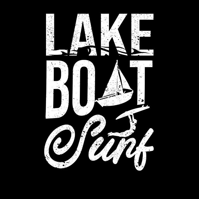 See Boot Surf Lustig Wakesurf Wake Board Surfen