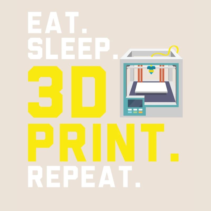Alimentation Sommeil 3D Impression 3D Répéter Machiniste 3D