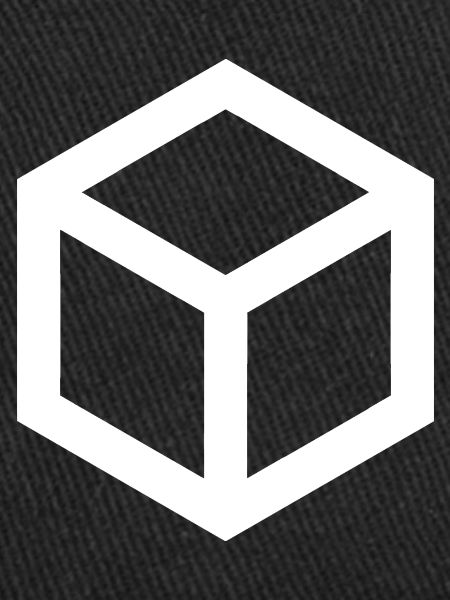 Simple. Blanc. Cube