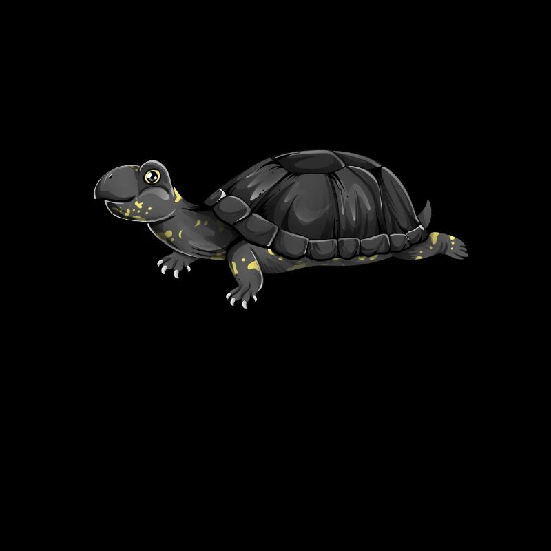Kawaii pond turtle