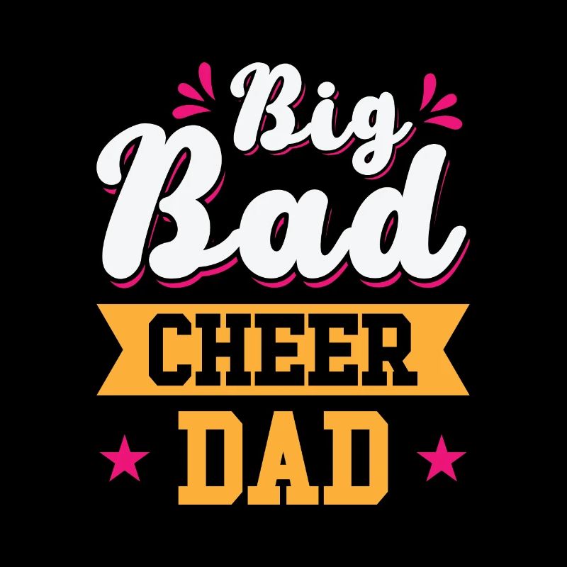 Cheerleader Proud Cheer Dad Cheerleading
