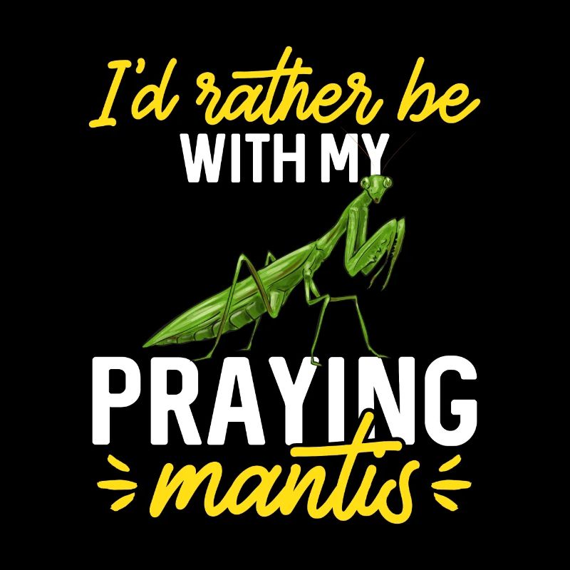 Praying mantis, insect collector, entomologist