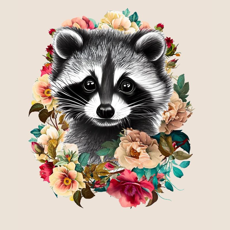 Fleurs de raton laveur