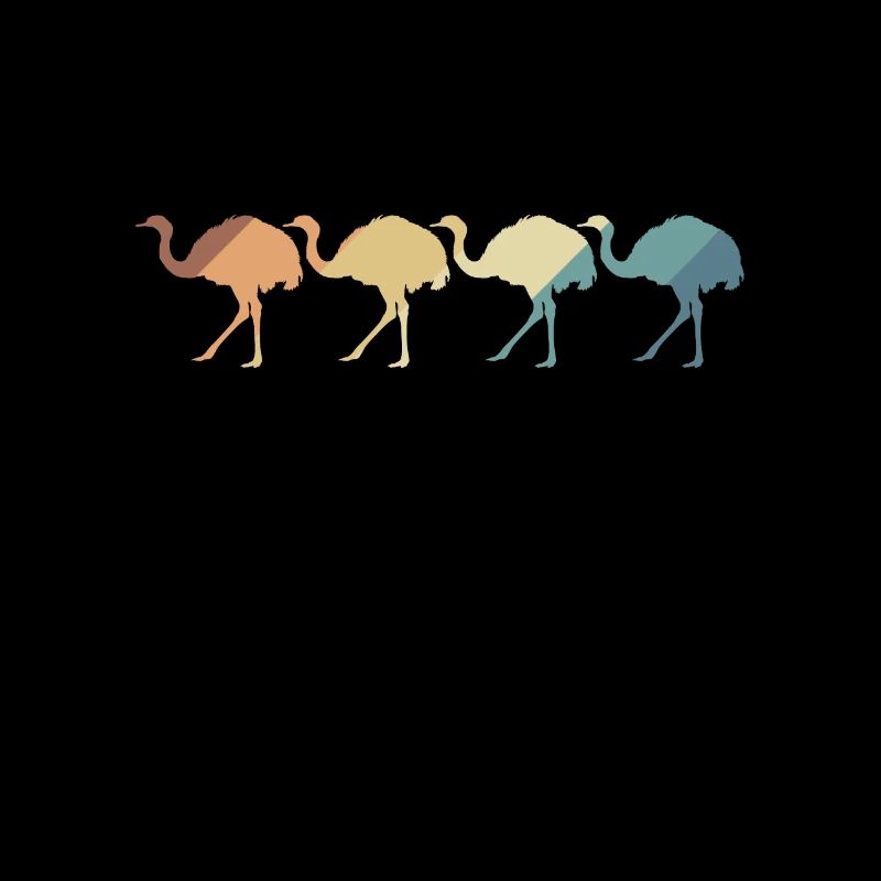 Oiseau animal d’autruche rapide