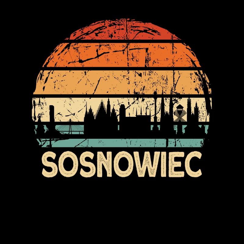 Poland Sosnowiec Skyline
