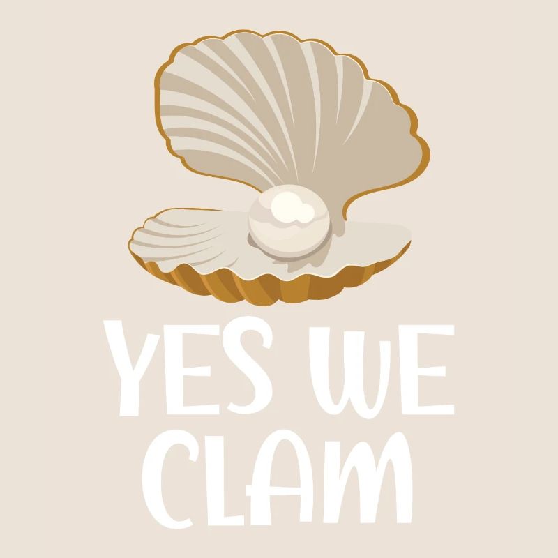 Yes We Clam Shell Collection Shells Beach Combs