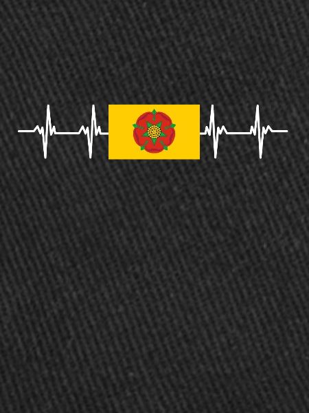 Drapeau du Lancashire du Royaume-Uni