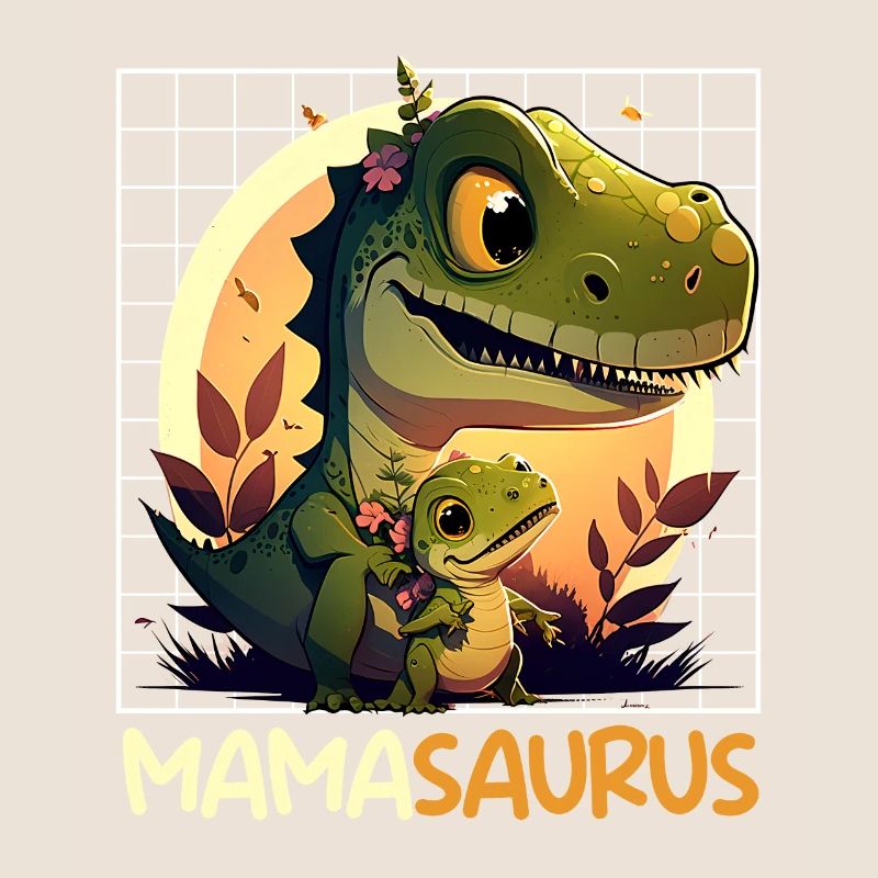 Mamasaurus Muttertag Mama Dinosaurier Mom