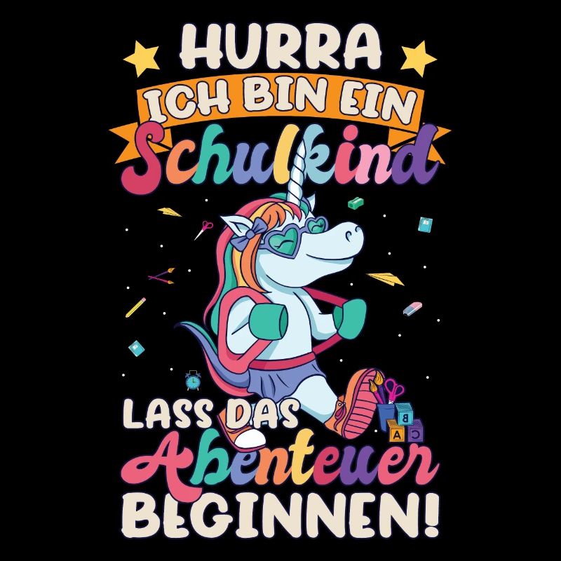 Ich bin ein Schulkind Einschulung