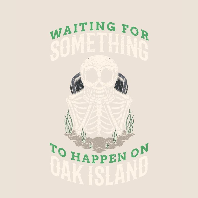 Warten Auf Etwas Auf Der Eicheninsel