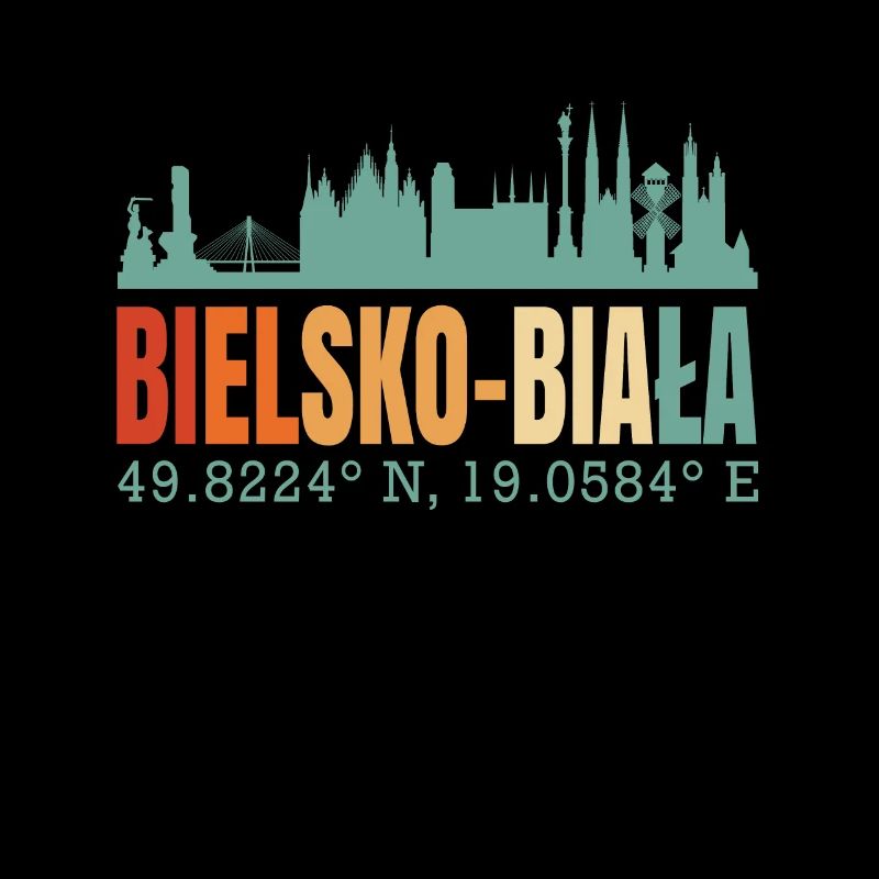 Pologne Bielsko Biata Skyline