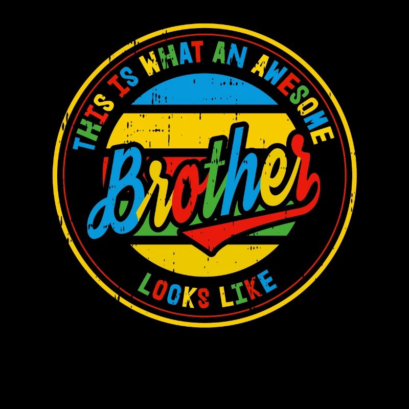 Best Brother Retro Bro Gift