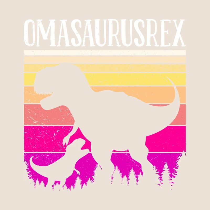 Omasaurus Muttertag Großmutter Dinosaurier