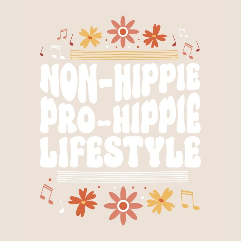 Non-hippie - Pro-Hippie Mode de vie - Hippie