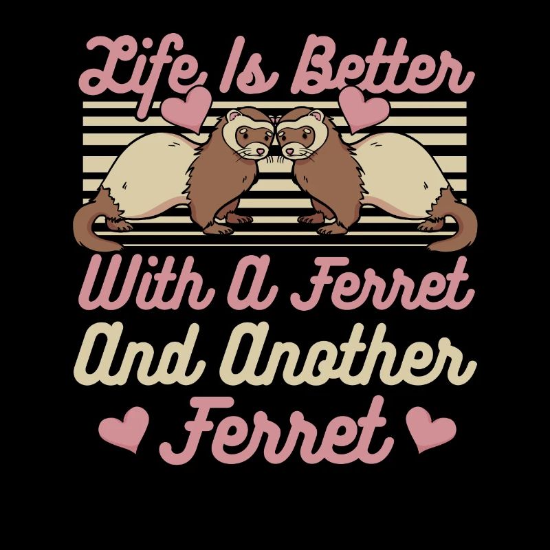 Frettchen Iltis Liebe