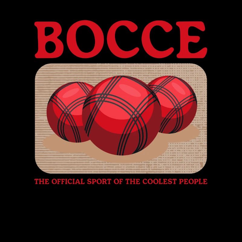 Boccia Boccia Player Bocce Boules Cadeau