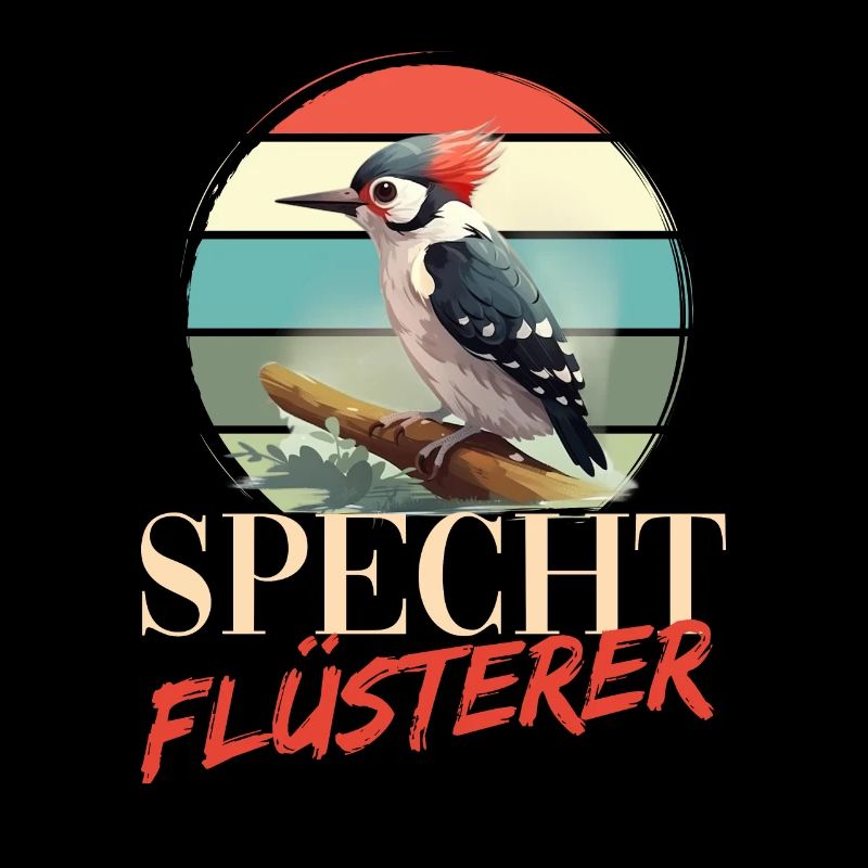 Specht Flüsterer Buntspecht Vogel