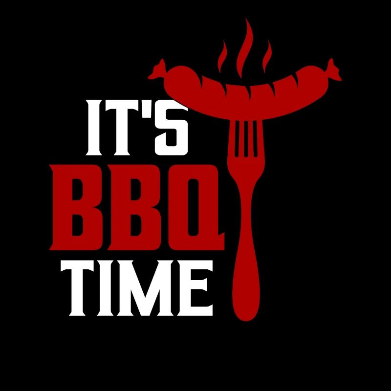 It's BBQ Time Grilling Barbecue Smoker