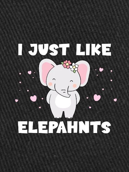 J’aime juste les éléphants