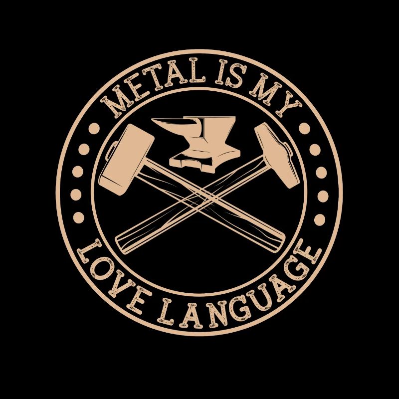 Le métal de forgeron est mon idée cadeau de langage d’amour