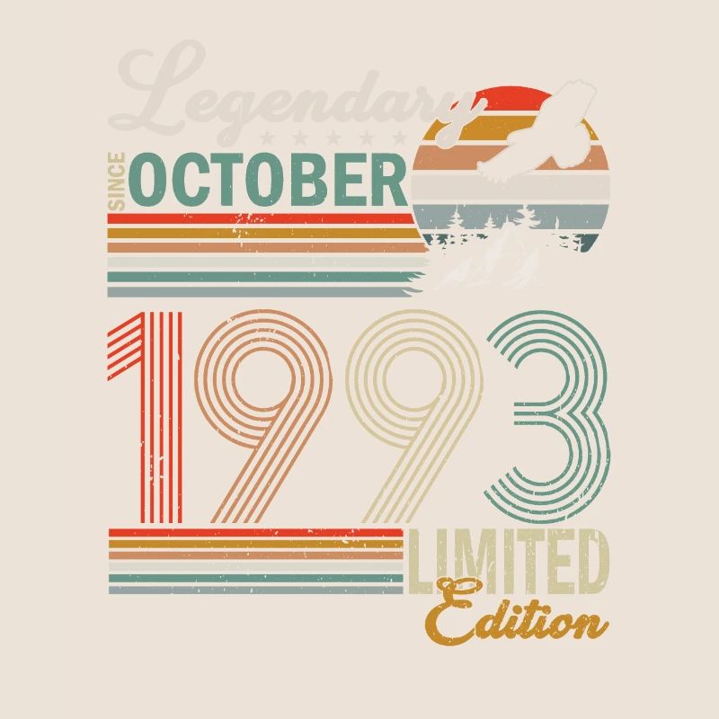 Date de naissance: Octobre 1993 - Edition Limitée Rétro