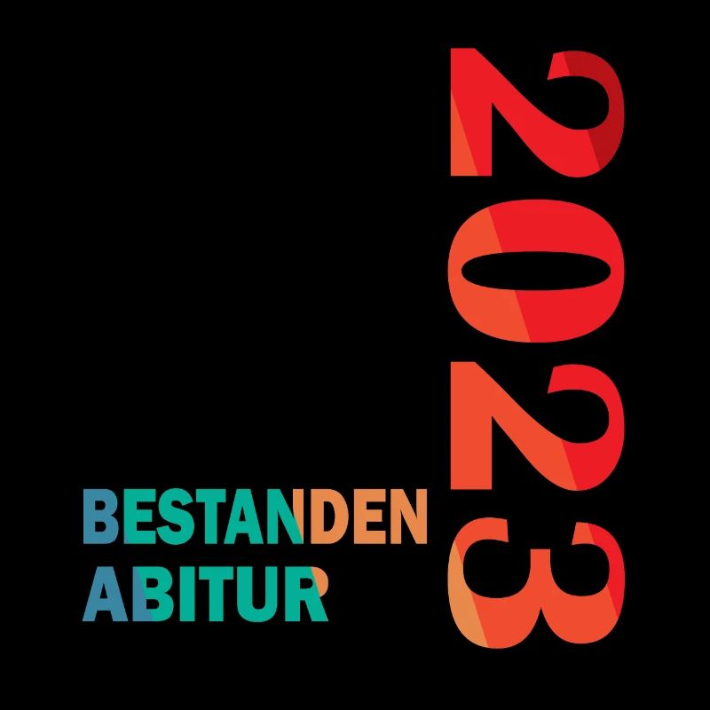 Passed Abitur Abi 2023 exam vintage retro