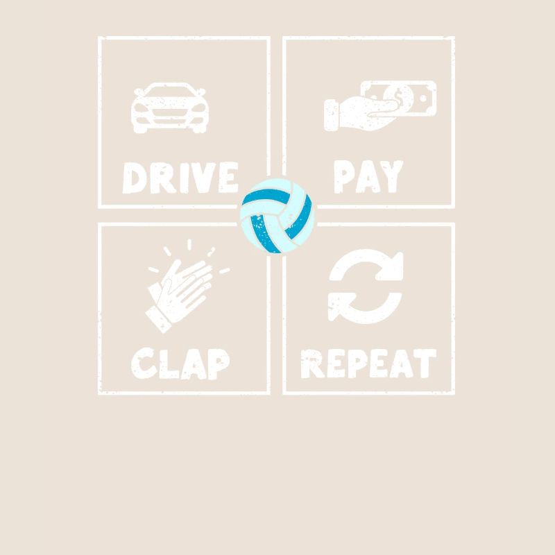 Driving, paying, clapping, repeating, eating, sleeping,
