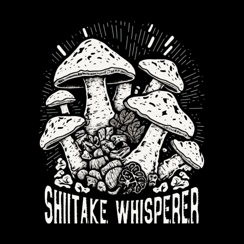 Shiitake Champignon Forêt Champignon Shiitake Moral Vegan Umami