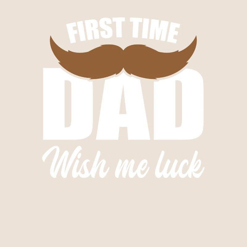 Werdender Papa Bart Vater Vaterschaft Geschenk