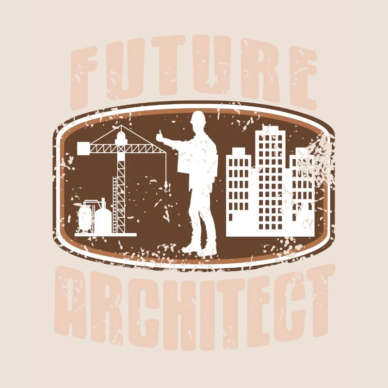 Future Architect Retro Architecture Student