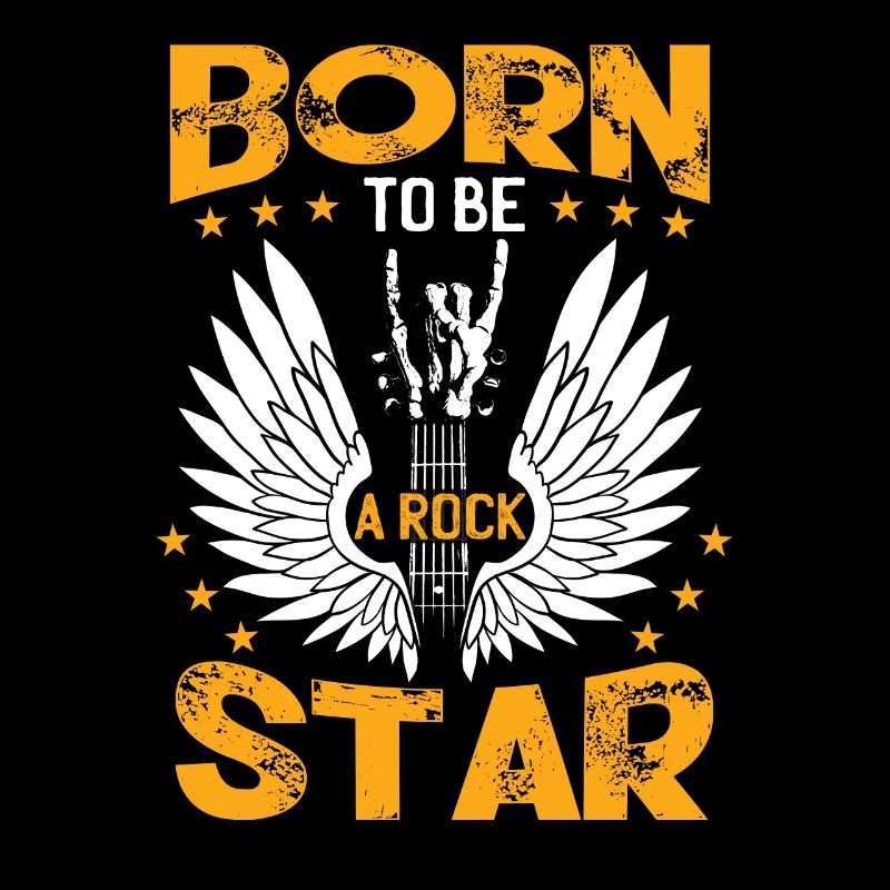 Geboren, um ein zu sein Kinder Gitarrist Rock