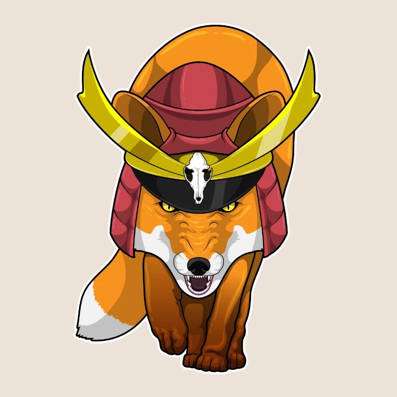 Fuchs Samurai Kampfkunst