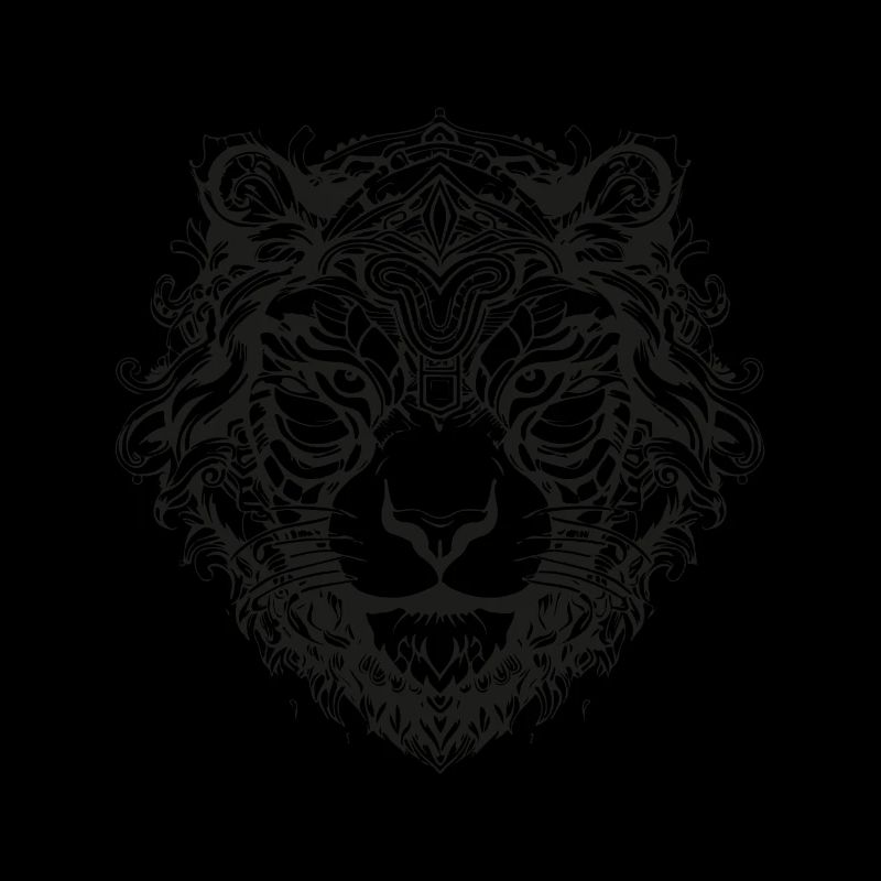 Tigre Mandala Boho