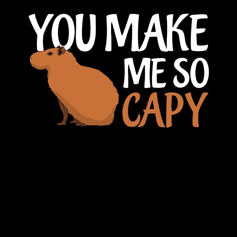 Capybara Happy Capybaras
