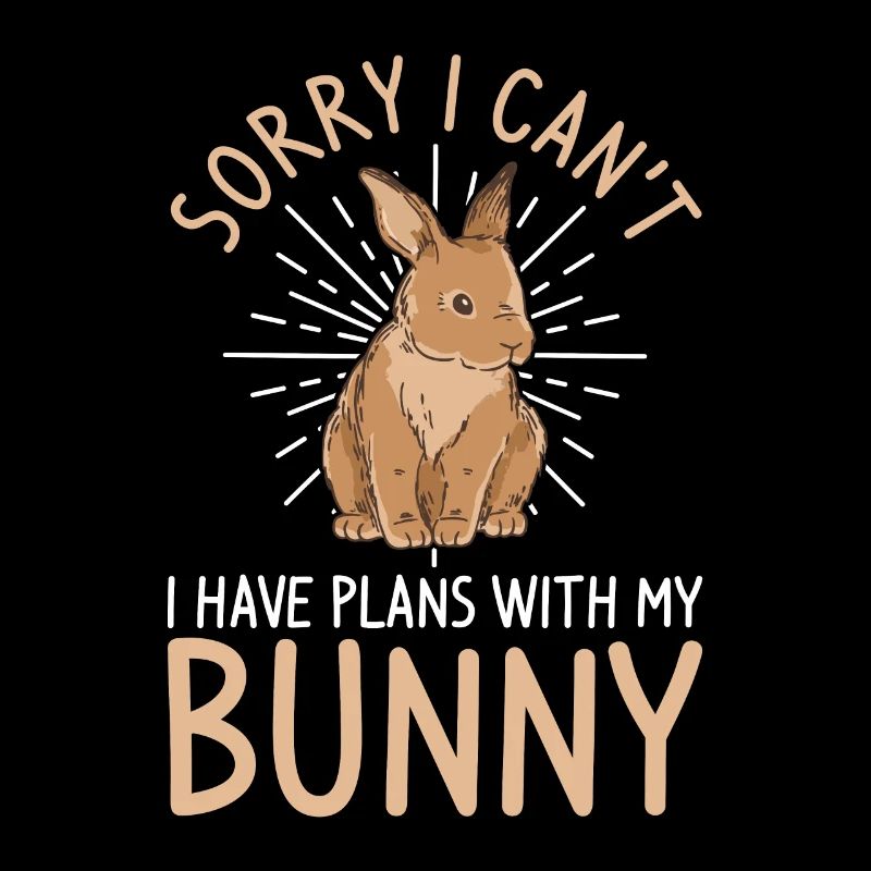 Désolé, je ne peux pas avoir de plans avec mon lapin