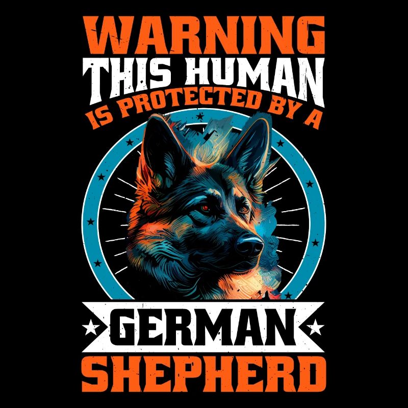 This Human Is Protected By A German Shepherd 13