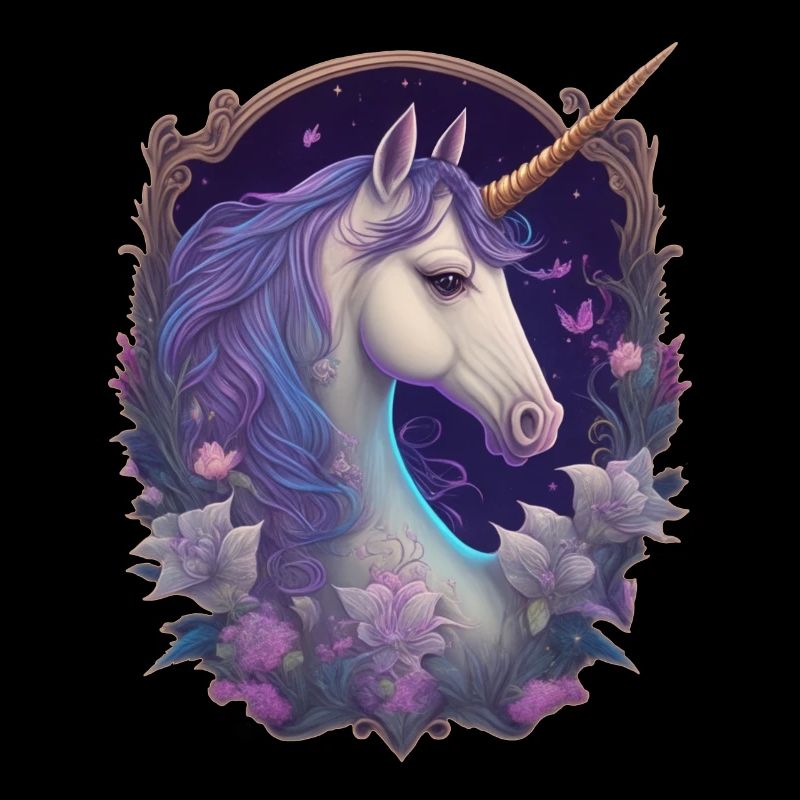 Gothic Unicorn Magic Pony Horse Enchanting