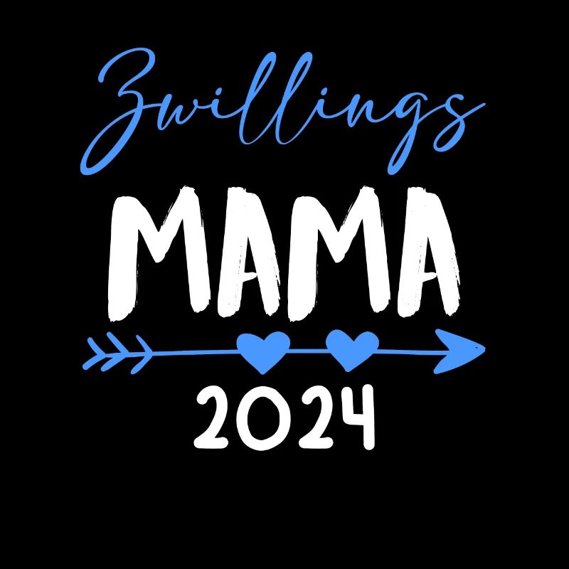 Zwillings Mama 2024 werdende Mutter 2024