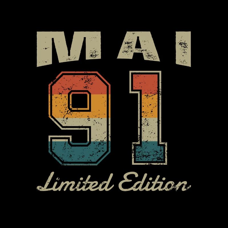 Geburtstag: Mai 1991 - Limited Edition Retro
