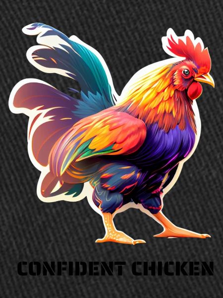 CONFIDENT CHICKEN