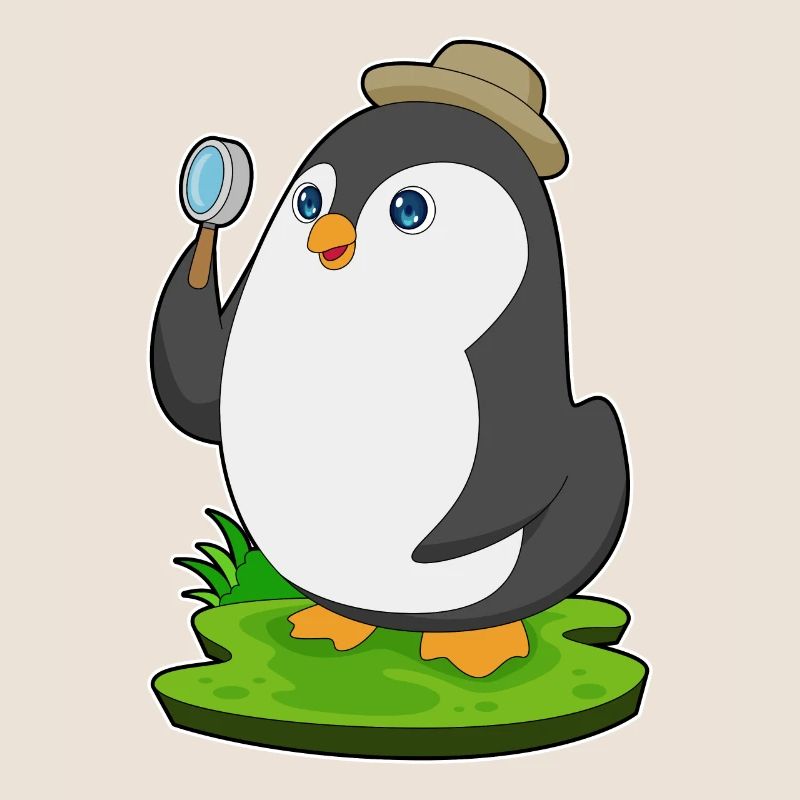 Pingouin Détective Magnifier