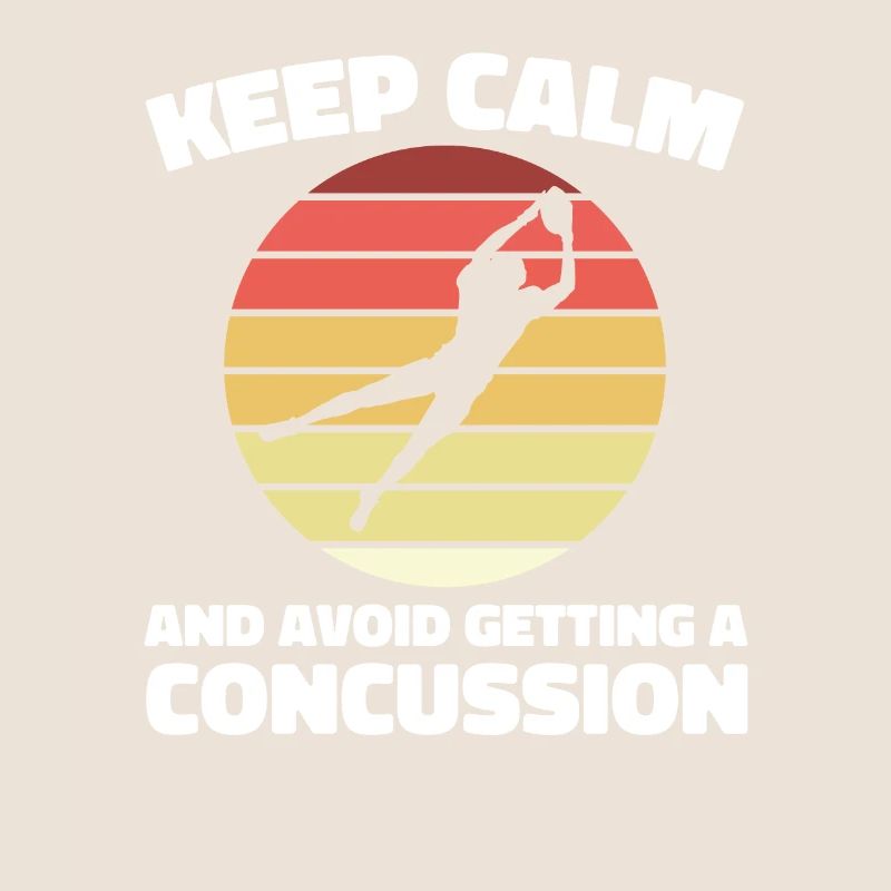 Staying calm and having a concussion
