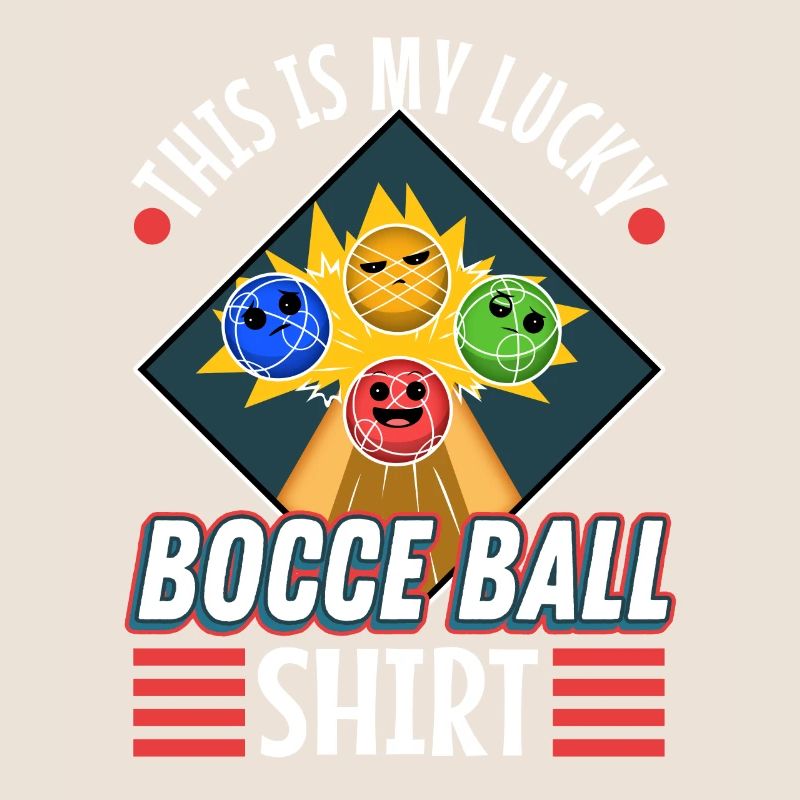 This is my Lucky Bocce ball