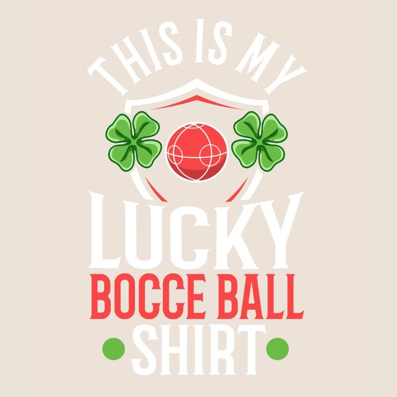 This is my Lucky Bocce ball