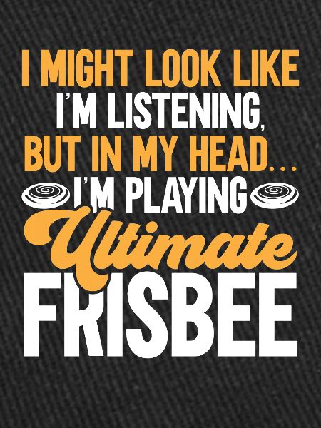 Ultimate Frisbee Throwing Disc