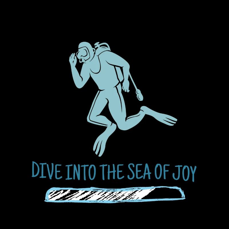 Plongez dans la mer de joie Retro Diver Designs