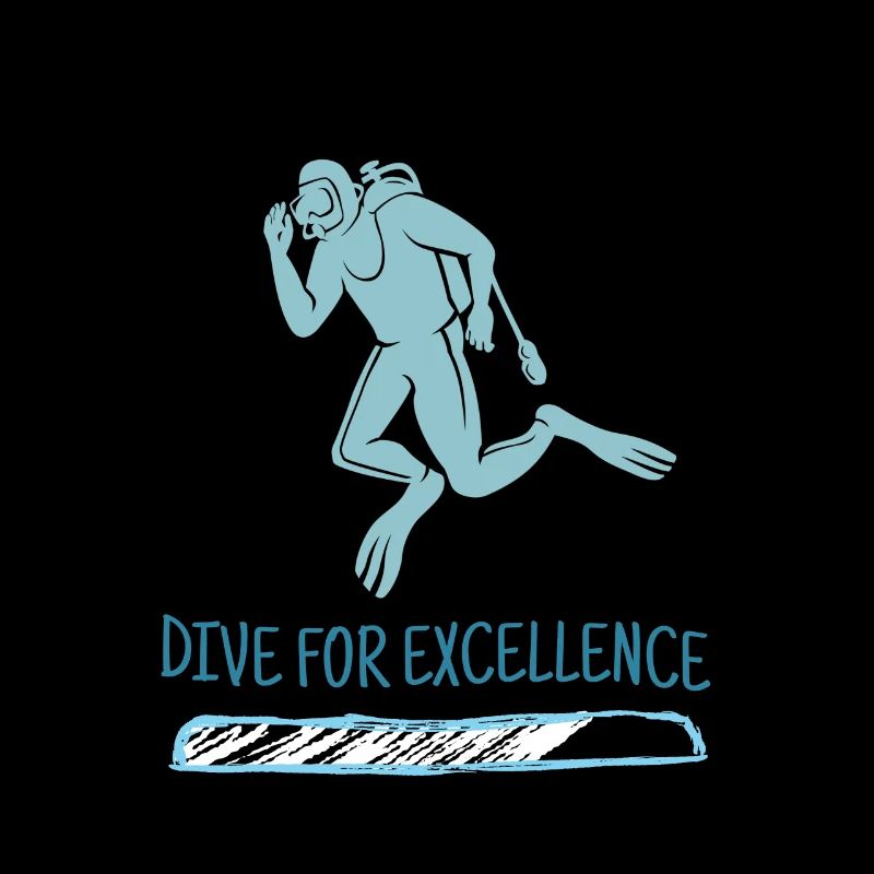 Dive For Excellence Retro Diver Designs Present