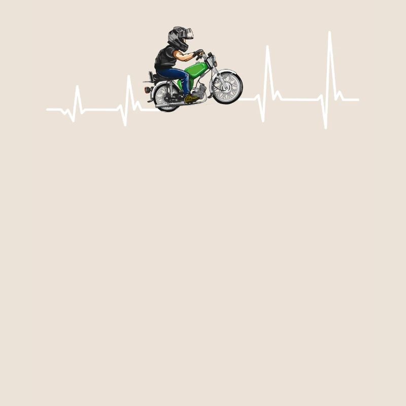 Heartbeat Simsonfahrer S50 S51 Simme Mobylette