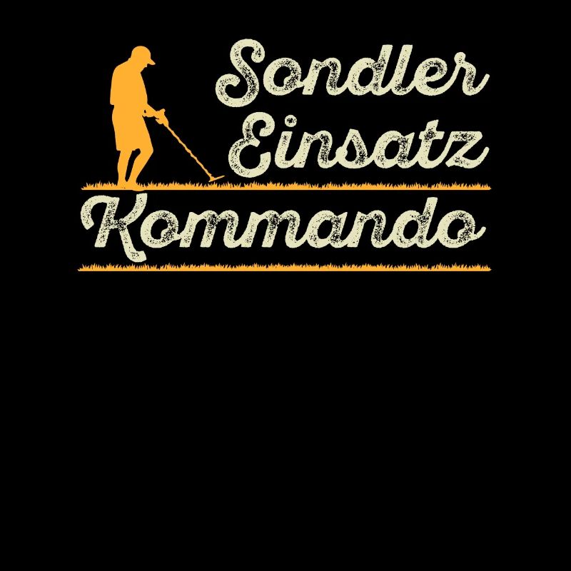 Sondler Einsatz Kommando Sondengänger mit Detektor