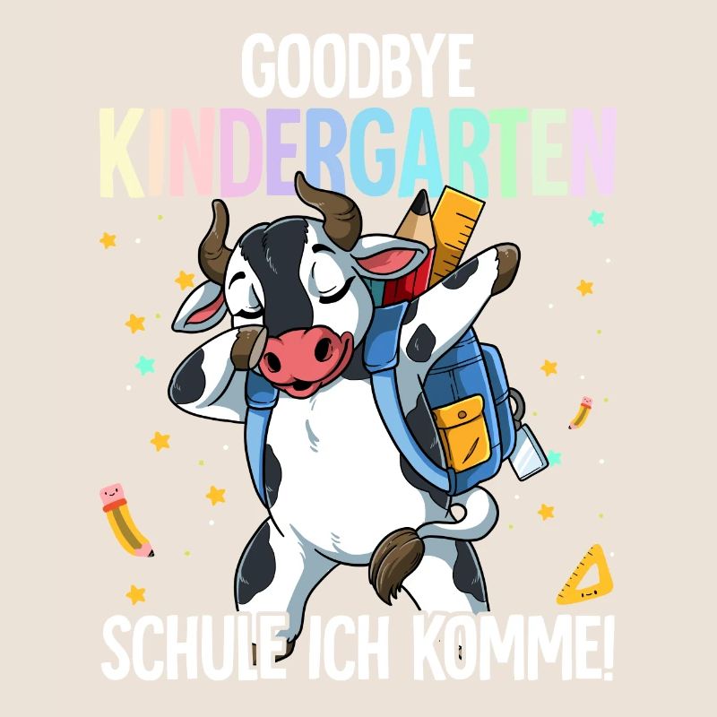Goodbye Kindergarten Schule Ich Komme Einschulung